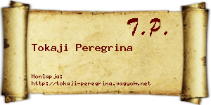 Tokaji Peregrina névjegykártya